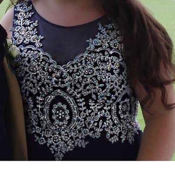 Eva USA Long Embellished Gown - Picture 11 of 12